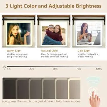 62" Large White Vanity Desk w/ Tempered Glass Top,60000-color LED Lights,Power Outlet, Make up Vanity w/ 3 Lights Mode LED Mirror,9 Drawers,2 RGB Cabinet LED Vanity Table for Women,Girls