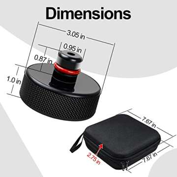 (2025 New Version) Lifting Jack Pad Jack Rubber Pad Stand Protects with Storage Box for Tesla Model 3/S/X/Y(Protects Battery & Chassis), Bonus Included