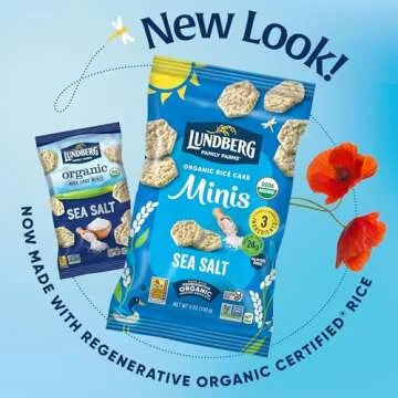 Lundberg Organic Rice Cake Minis – Healthy, Gluten-Free Snack