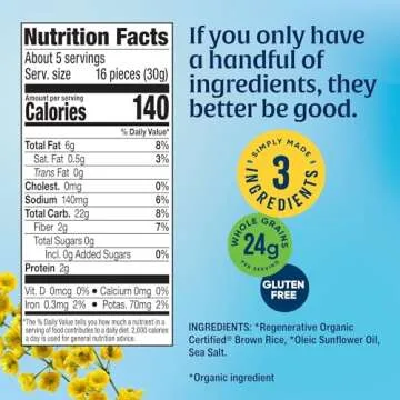 Lundberg Organic Rice Cake Minis – Healthy, Gluten-Free Snack