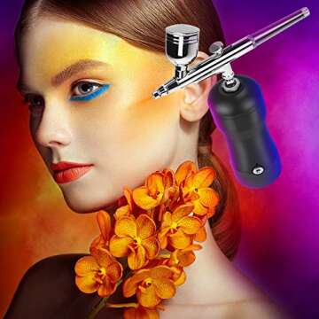 Letsport Cordless Airbrush Kit: Portable & Easy to Use