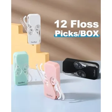 Portable Floss Dispenser for Travel and Dental Care
