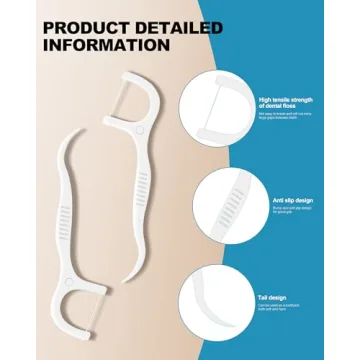 Portable Floss Dispenser for Travel and Dental Care