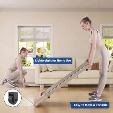 Lacuffy Under Desk Treadmill for Small Spaces