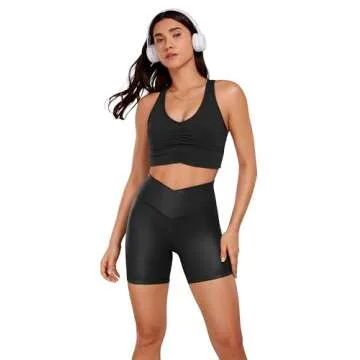 CRZ YOGA Butterluxe Biker Shorts - Comfortable & Stylish