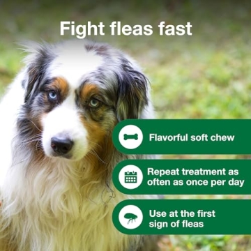Fast Relief with Advantus Dog Flea Treatment Chews