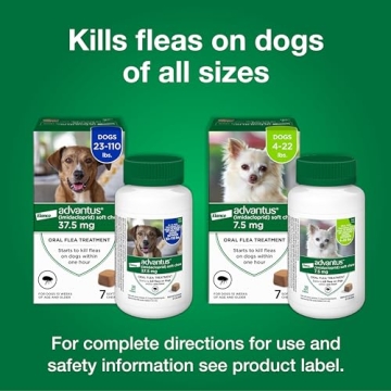 Fast Relief with Advantus Dog Flea Treatment Chews