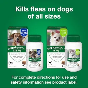 Fast Relief with Advantus Dog Flea Treatment Chews