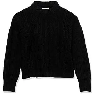 Amazon Essentials Women's Cable Knit Sweater - Stylish & Soft