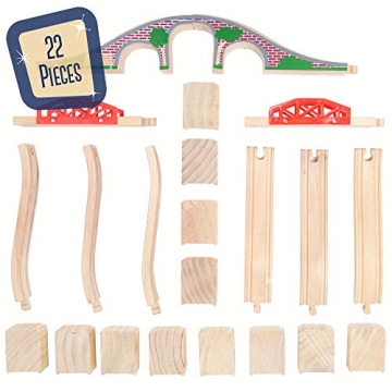 Conductor Carl Train Track Expansion Pack - 21 Count