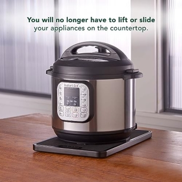 Nifty Medium Appliance Rolling Tray for Easy Access Kitchen Use