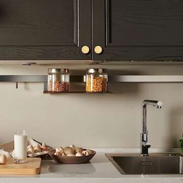 Stylish RZDEAL Round Gold Knobs | Solid Brass & Knurled Design