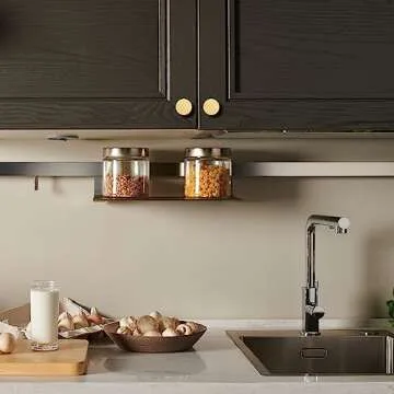 Stylish RZDEAL Round Gold Knobs | Solid Brass & Knurled Design