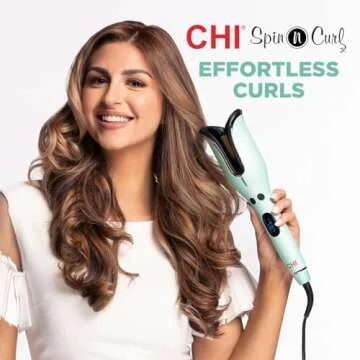 CHI Spin N Curl - Effortless Waves & Curls in Mint Green