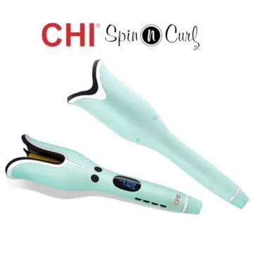 CHI Spin N Curl - Effortless Waves & Curls in Mint Green