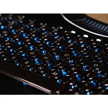 DPVR KNEWKEY RYMEK Retro Style Mechanical Keyboard