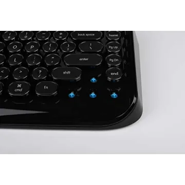 DPVR KNEWKEY RYMEK Retro Style Mechanical Keyboard