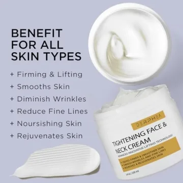 DERPHEA Neck Tightening Cream for Firm, Youthful Skin