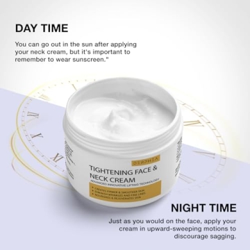 DERPHEA Neck Tightening Cream for Firm, Youthful Skin