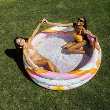 FUNBOY Malibu Barbie Luxury Inflatable Pool for Summer Fun