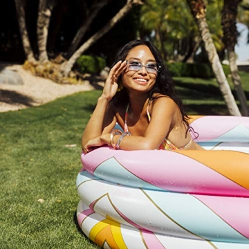 FUNBOY Malibu Barbie Luxury Inflatable Pool for Summer Fun