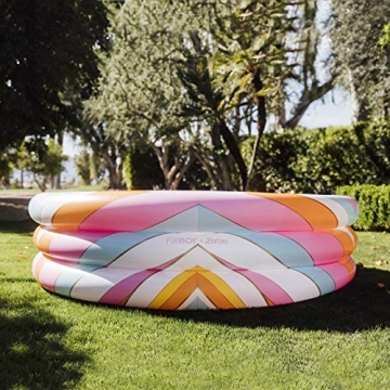 FUNBOY Malibu Barbie Luxury Inflatable Pool for Summer Fun
