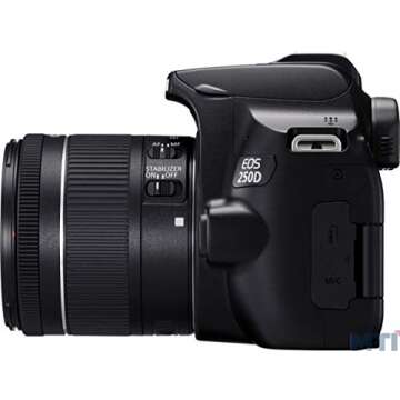Buy Canon EOS 250D DSLR Camera with Lens - International Model