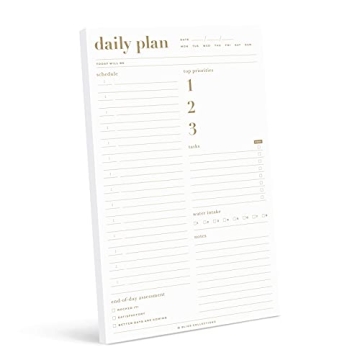 Bliss Collections Daily Planner - Essential Planning Pad