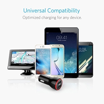 Anker 24W Dual USB Car Charger for All Your Devices