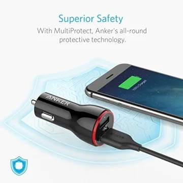 Anker 24W Dual USB Car Charger for All Your Devices
