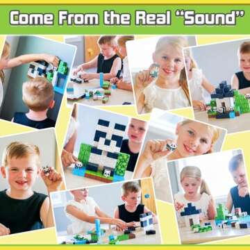 Magnetic Blocks-Build Mine Magnet World Panda Edition, Magnetic Tiles Building Blocks for Boys & Girls Age 3-5 4-8 5-7, Kids STEM Sensory Learning Outdoor Toys for 3+ Years Old Girls Boys Gifts