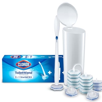 Clorox ToiletWand Cleaning System with Refills & Caddy