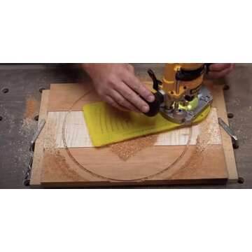 Jasper 280 Router Circle Cutter Jig - Cut Perfect Circles from 1 1/2” to 18 3/16” D - Circle Rou...