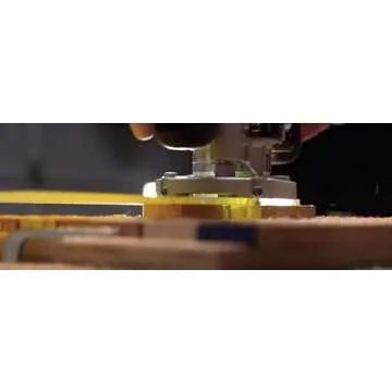 Jasper 280 Router Circle Cutter Jig - Cut Perfect Circles from 1 1/2” to 18 3/16” D - Circle Router Jig Includes Centering Disc & Pivot Pins - Circle Guide Kit Fits Most Popular Compact Plunge Routers