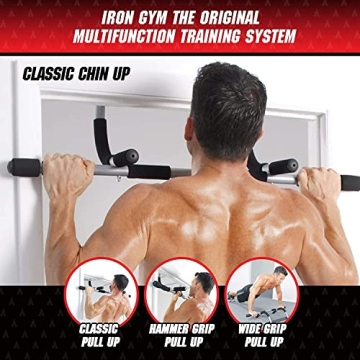 Iron Gym Pull Up Bar - Durable Home Exercise Equipment