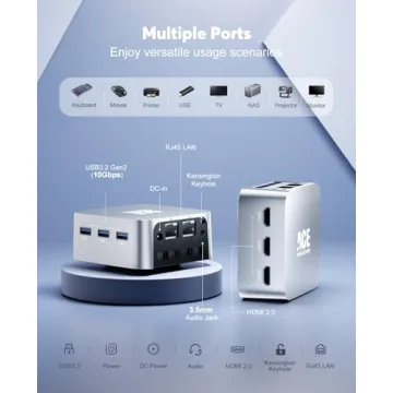 ACEMAGICIAN Win11 Mini PC Compact Powerhouse