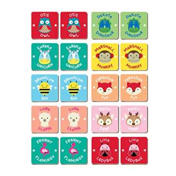 Skip Hop Toddler Memory Game, Zoo Crew