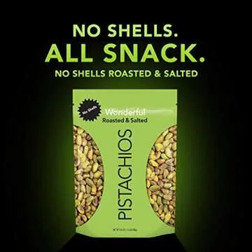 Wonderful No Shell Pistachios Roasted & Salted (24 Oz.) (1Pk)