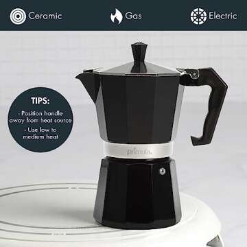 Primula Classic Stovetop Espresso Maker for Perfect Brews