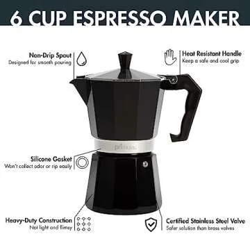 Primula Classic Stovetop Espresso Maker for Perfect Brews