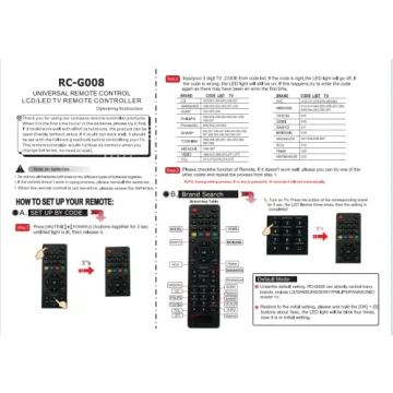 Universal Remote for LG, Samsung, Sony & More