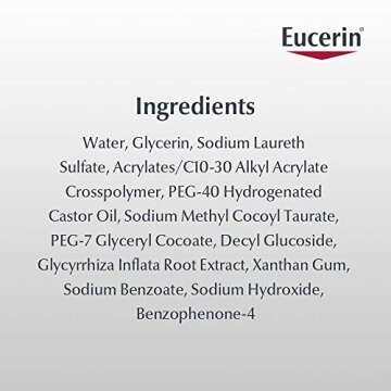 Eucerin Redness Relief Cleansing Gel for Sensitive Skin