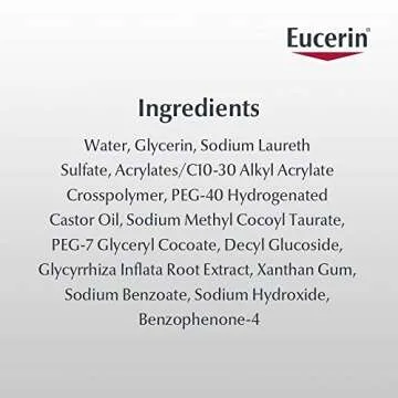 Eucerin Redness Relief Cleansing Gel for Sensitive Skin