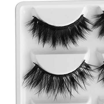 Luxury Mink-like False Eyelashes for Elegant Beauty
