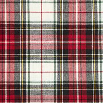 The Children's Place,Unisex Kids Plaid Flannel Pajamas,Black,S (5/6)