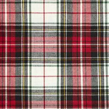 The Children's Place,Unisex Kids Plaid Flannel Pajamas,Black,S (5/6)