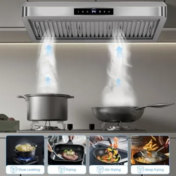 36 inch Under Cabinet Range Hood with Gesture Control