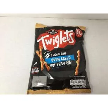 Jacob's Twiglets Original 12 x 105g Bulk Buy - Crunchy & Delicious Snack