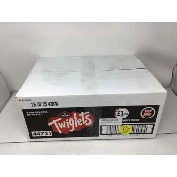 Jacob's Twiglets Original 12 x 105g Bulk Buy - Tasty Snack