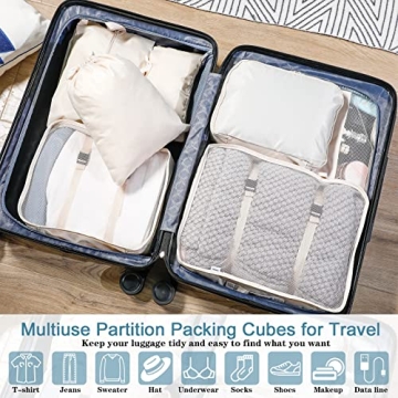 Efficient 28 Pcs Packing Cubes for Organized Travel
